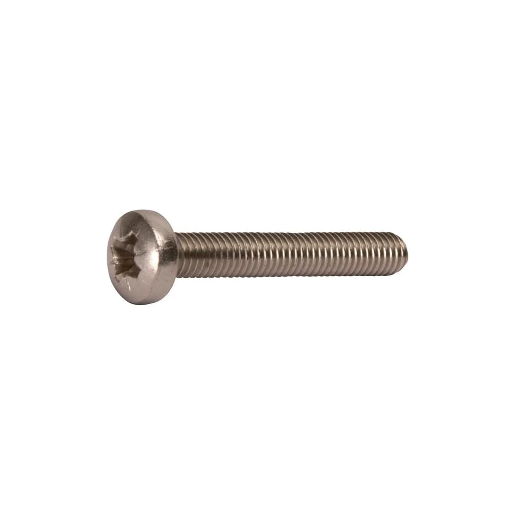 [AMAT2-199534] Șurub cap bombat cruce DIN7985 ISO7045 M3x6mm oțel inoxidabil A2 Kramp 798536RVS