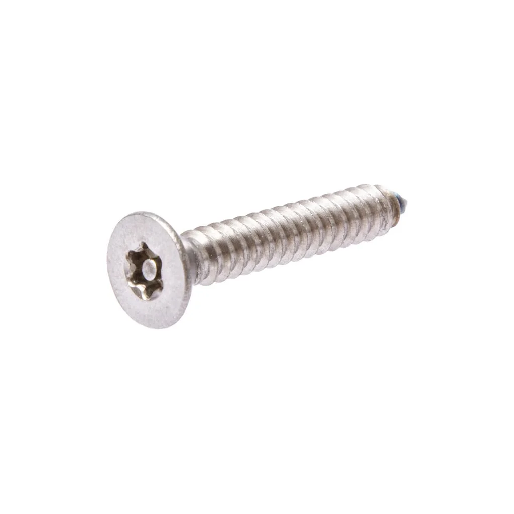 [AMAT2-200079] Șurub pentru tablă autofiletant cap înecat torx TX30 DIN7982C 6,3x38mm oțel inoxidabil A2 Kramp 7982CTP6338RVSP001