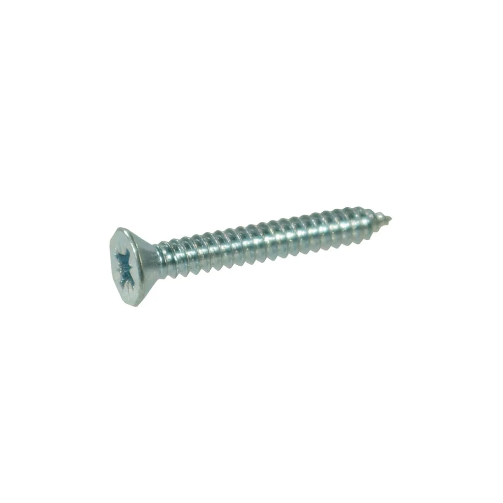 [AMAT2-200121] Șurub pentru tablă autofiletant cap înecat în cruce PZ2 DIN7982C 4,2x50mm oțel zincat Kramp 7982C4250P200