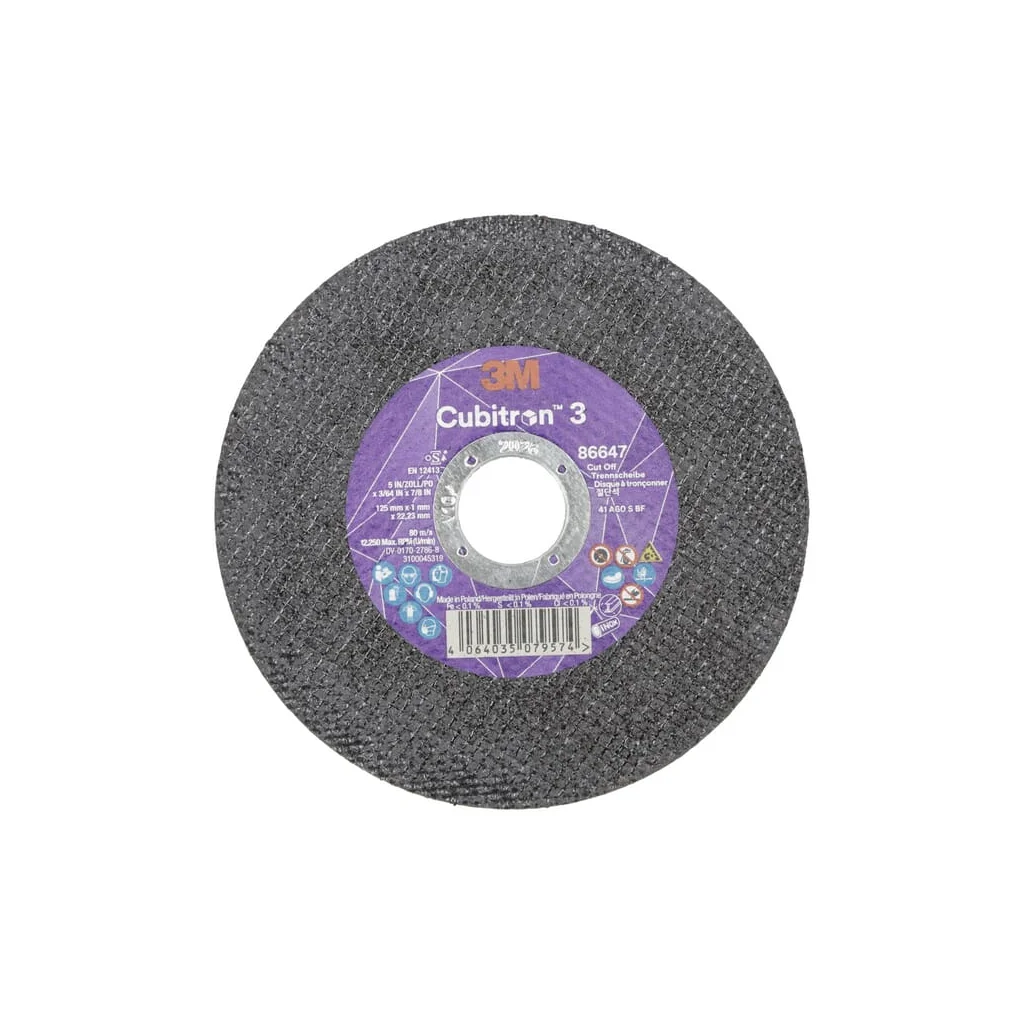 [AMAT2-212181] Disc de tăiere Cubitron 3 125x1,0mm 86647
