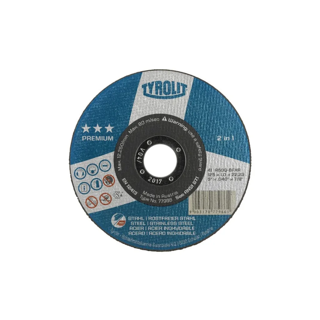 [AMAT2-212194] Disc de tăiere Premium st-SS 125x2.5 872339