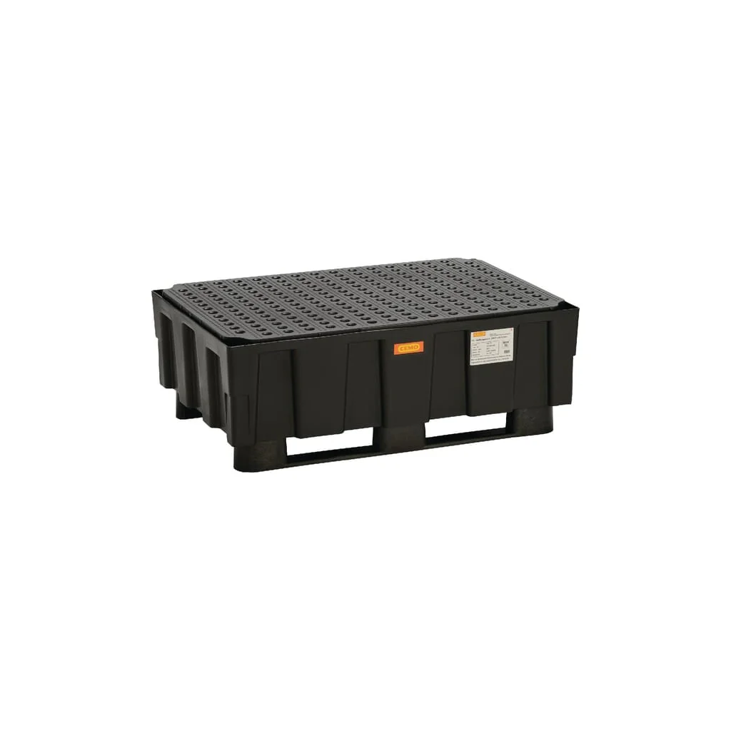 [AMAT2-209279] Cuvă de retenție polietilenă [hdpe] negru capacitate 224l 1205x805x440mm Cemo 8284CEMO