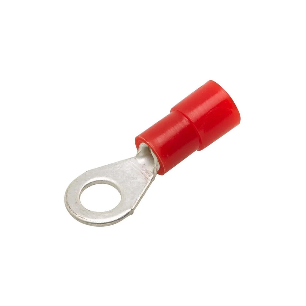 [AMAT2-218656] Conector inelar, roșu, 0,5-1,5mm² diametru 4,3mm Seria A, blister (100x), Hella 8KW178042012