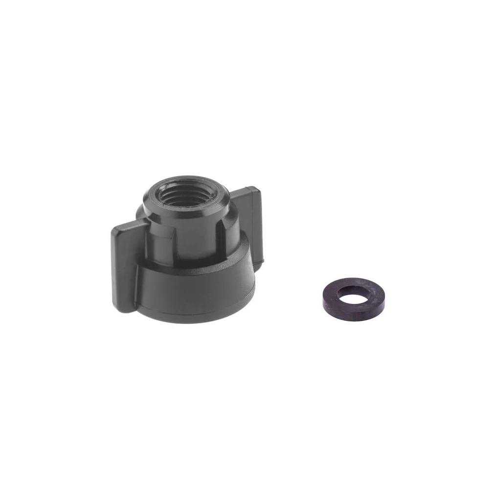 [AMAT2-209731] Capac duză baionetă filetat negru cu garnitură 25 buc. Geoline 8253047P025