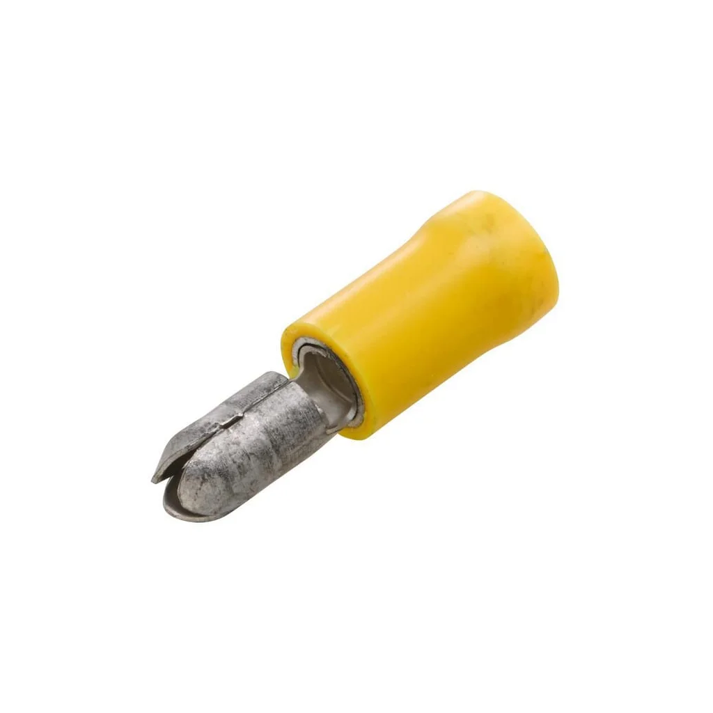 [AMAT2-218750] Conector tip glonț tată, galben, diametru 4-6mm², Seria A 5mm, blister (50x), Hella 8KW744733003