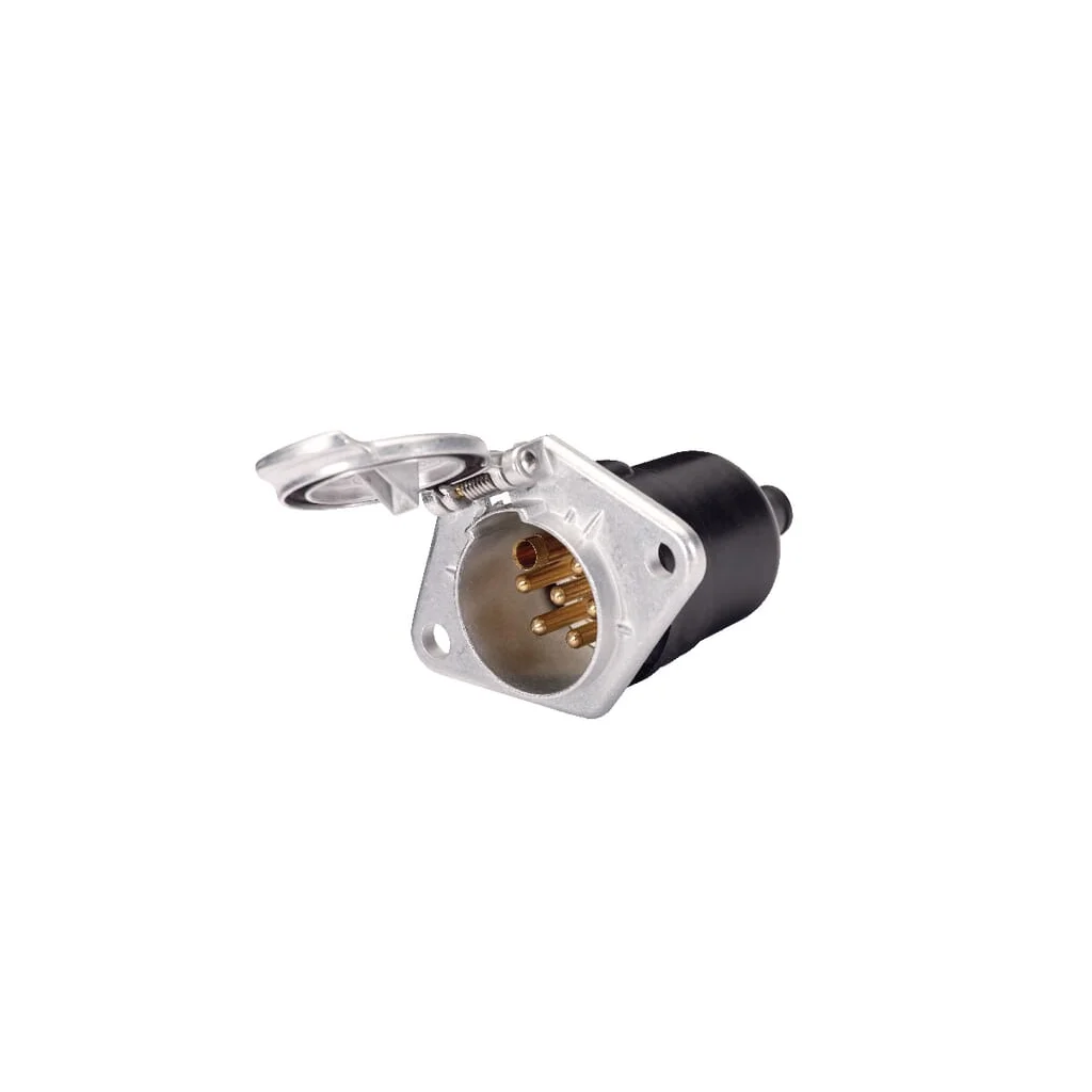 [AMAT2-217192] Priză cu 7 pini, metal, terminal cu lame 8JB003834021