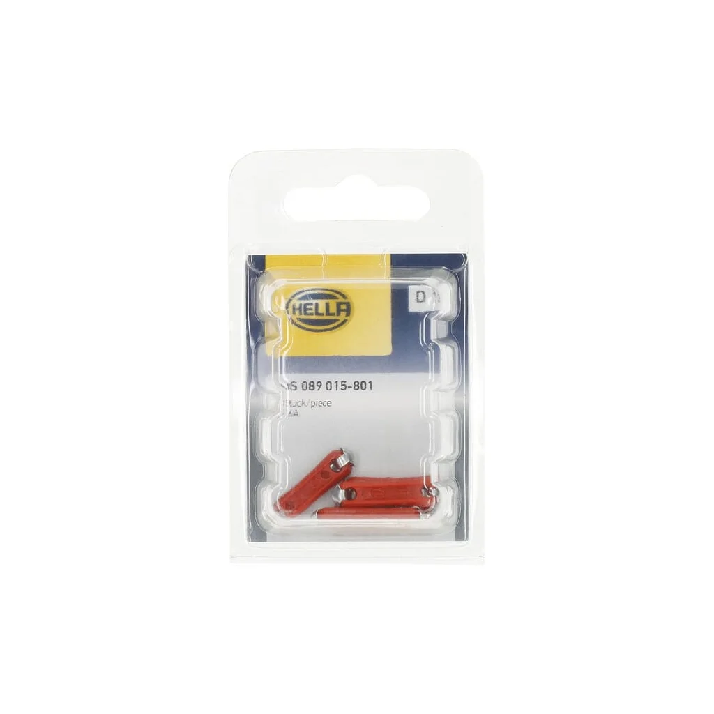 [AMAT2-217383] Set siguranțe tip torpilă 16A lungime 25mm ambalaj 5 buc roșu Hella 8JS089015801