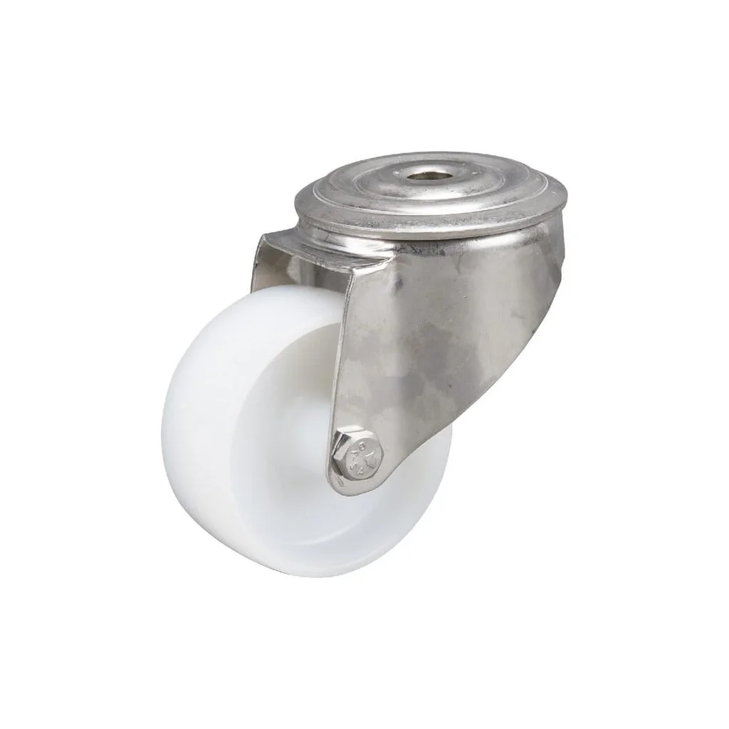 [AMAT2-213317] Roți pivotante din oțel inoxidabil, cu suprafață de rulare din plastic 8470UOO080P3013