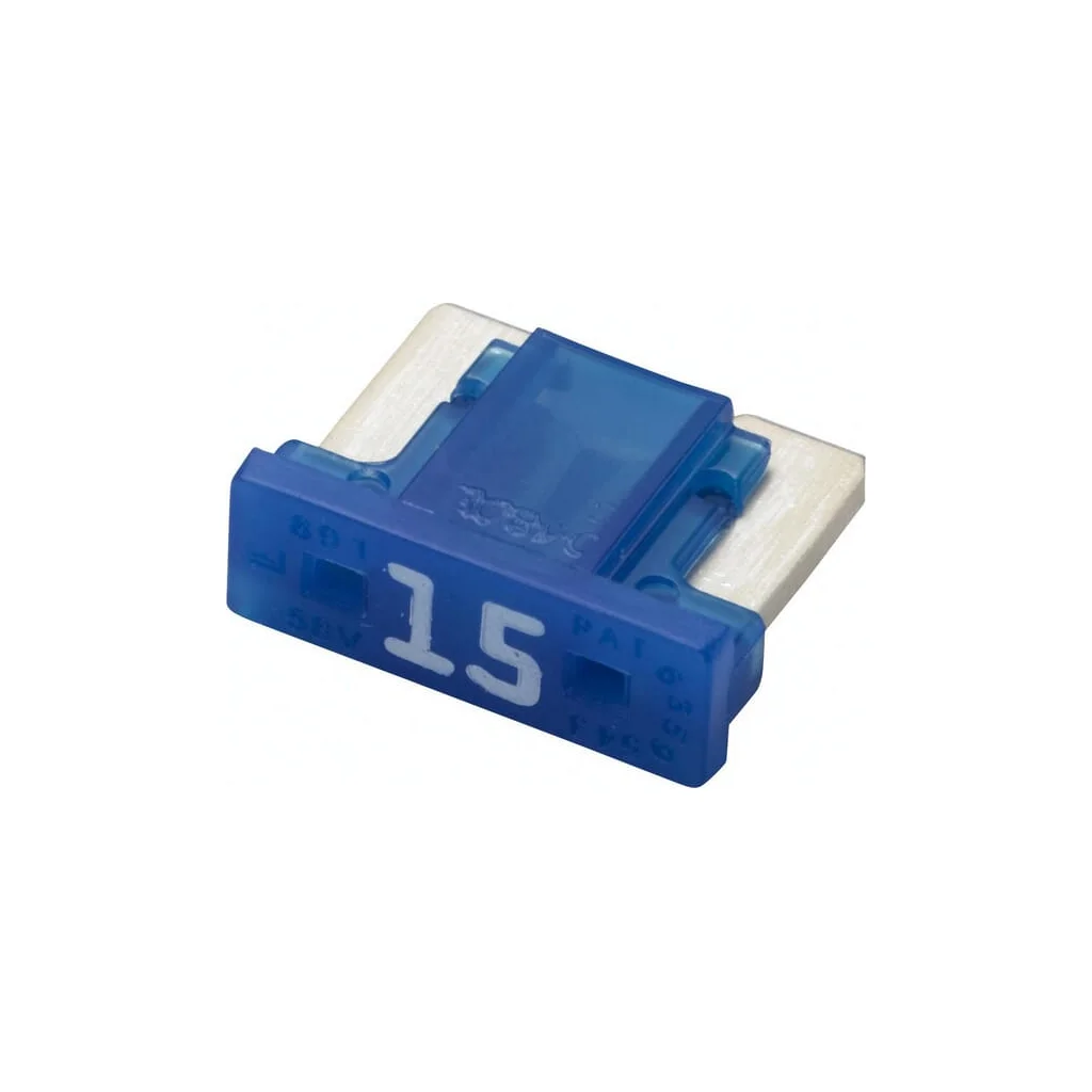 [AMAT2-217517] Set siguranțe auto mini cu profil redus 15A lungime 8,4mm ambalaj 5 buc albastru Hella 8JS728596322