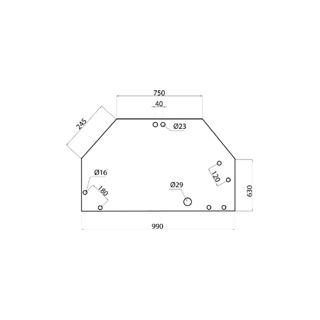 [AMAT2-206776] Geam spate superior 816810050010N