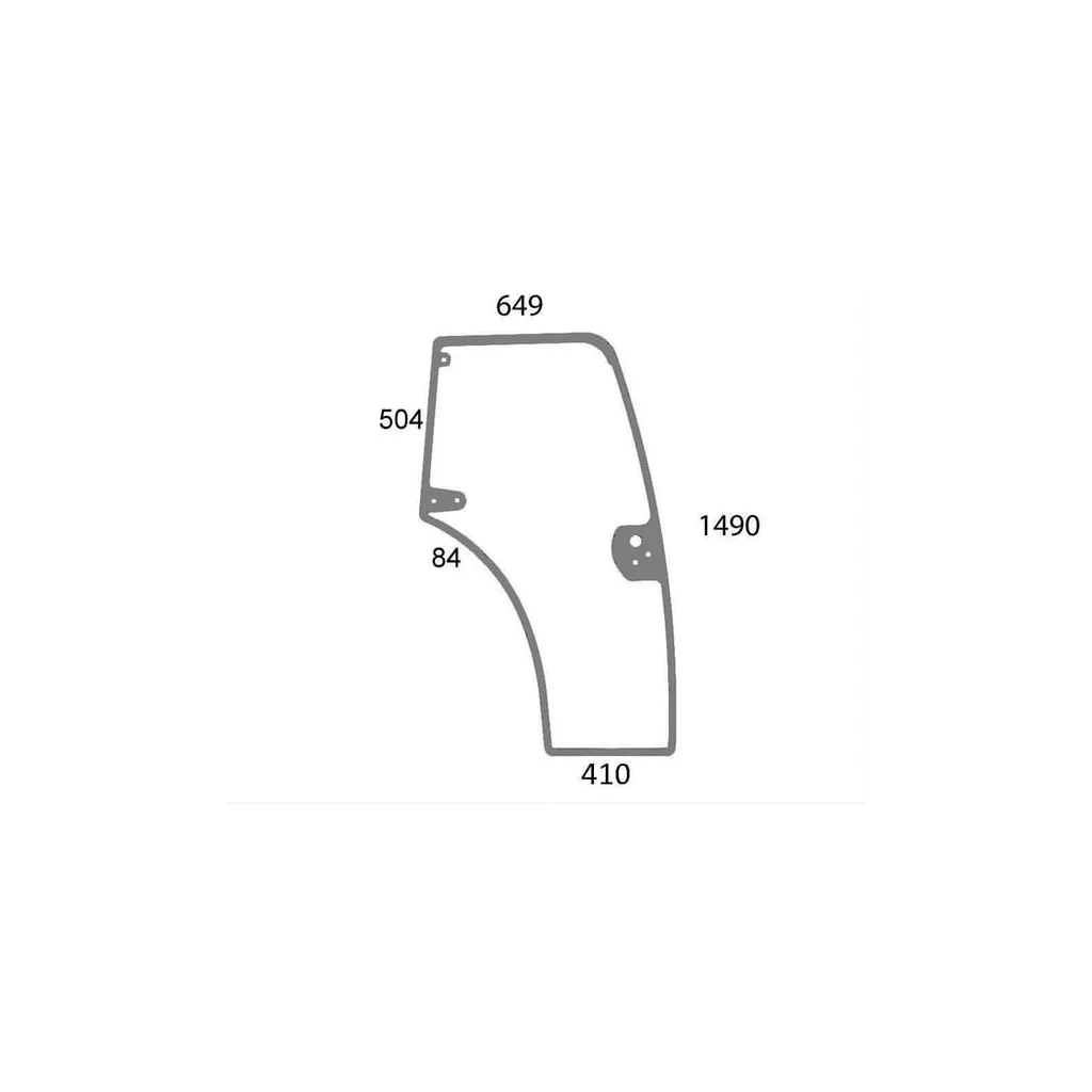 [AMAT2-213467] Geam ușă dreapta 87301767N