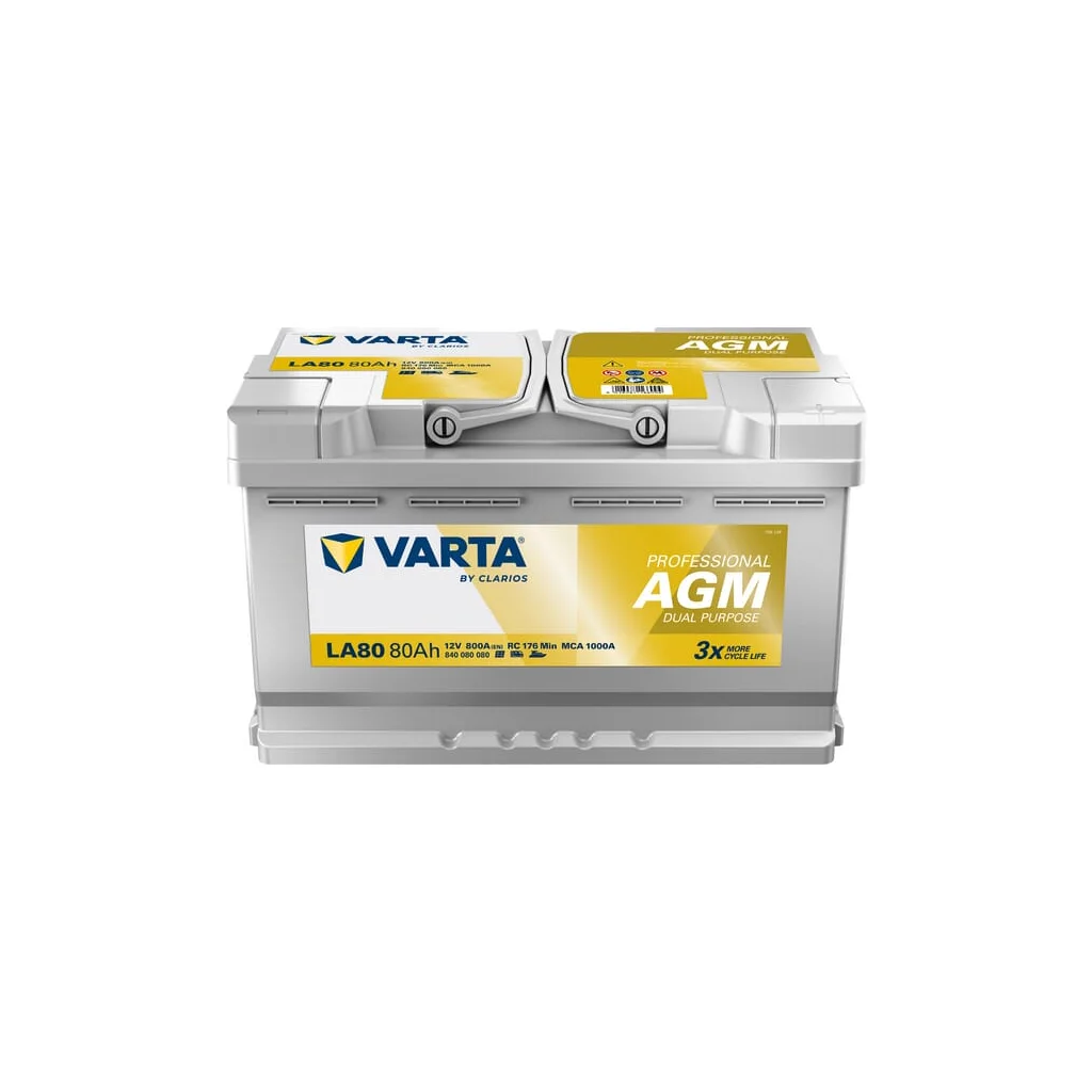 [AMAT2-210245] Baterie 12V 80Ah 800A LA80 VARTA Professional Dual Purpose AGM 840080080