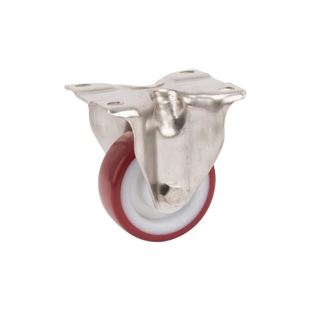 [AMAT2-213966] Roți pivotante din oțel inoxidabil, cu suprafață de rulare din plastic 8478UAD080P62