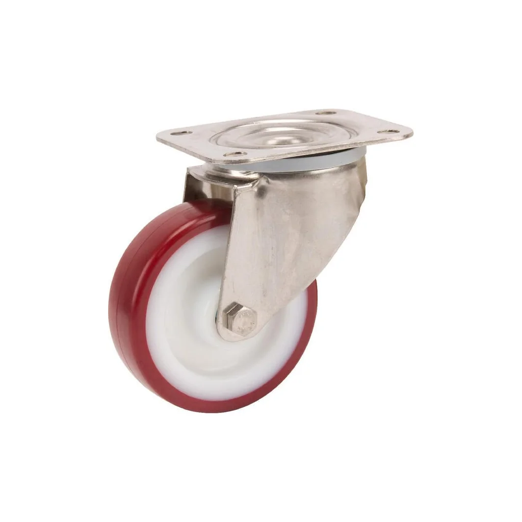 [AMAT2-214131] Roți pivotante din oțel inoxidabil, cu suprafață de rulare din plastic 8470UAD100P62