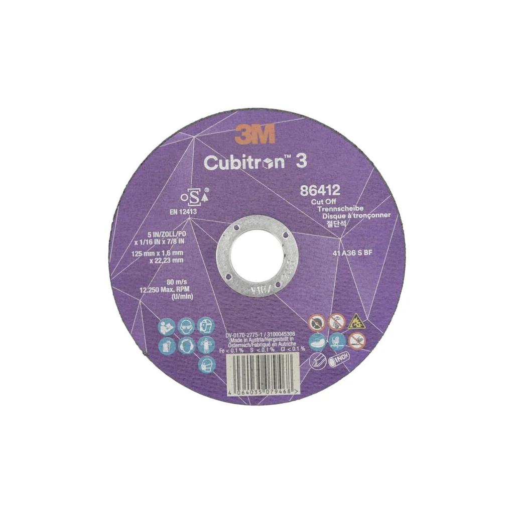 [AMAT2-214339] Disc de tăiere Cubitron 3 125x1,6mm 86412