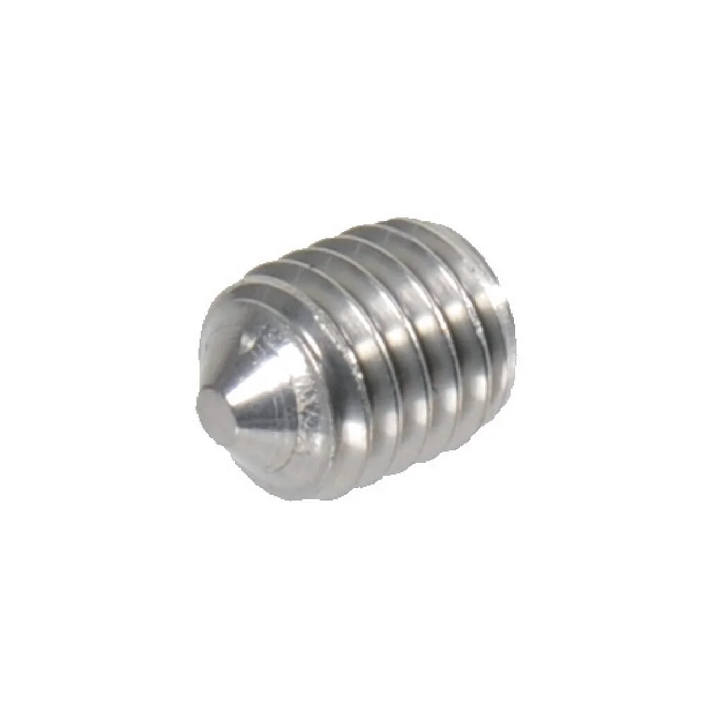 [AMAT2-222002] Știft filetat orificiu hexagonal cu vârf conic DIN914 ISO4027 M8x1,25mm / 10mm oțel inoxidabil A4 Kramp 914810RVSA4P001