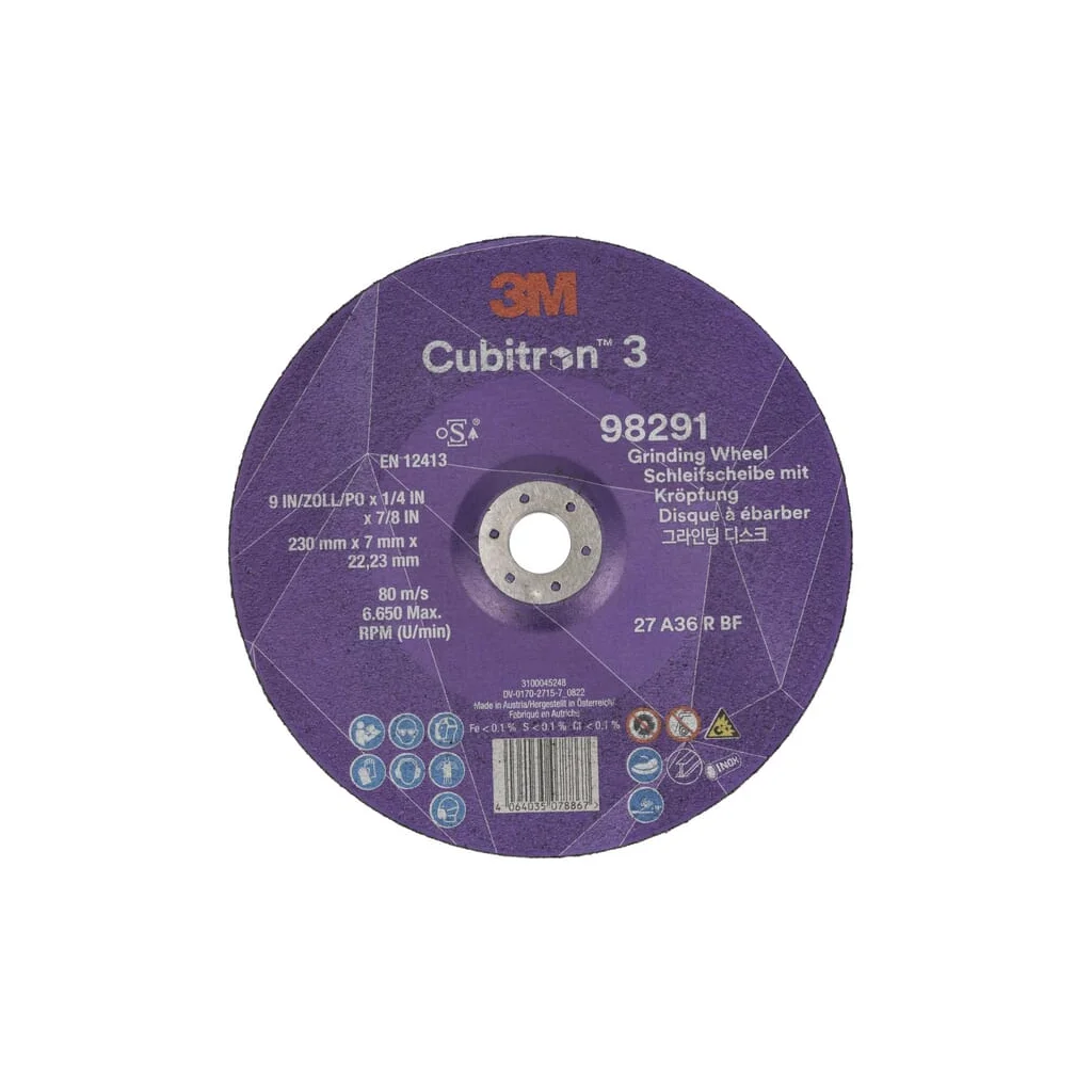 [AMAT2-231048] Disc de debavurare Cubitron 3 230mm 98291