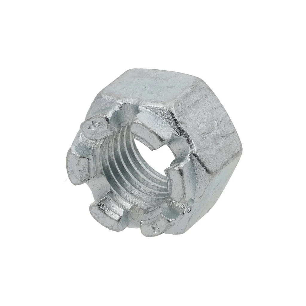 [AMAT2-227085] Piuliță hexagonală crenelată DIN935 M12x1,75mm oțel zincat grupa 8 Kramp 93512