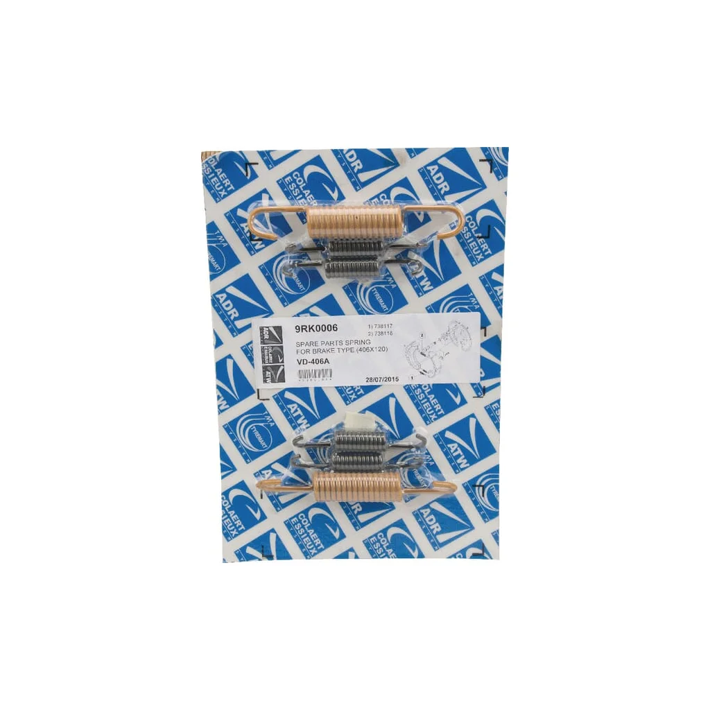 [AMAT2-231410] Set de arcuri de frână 9RK0006