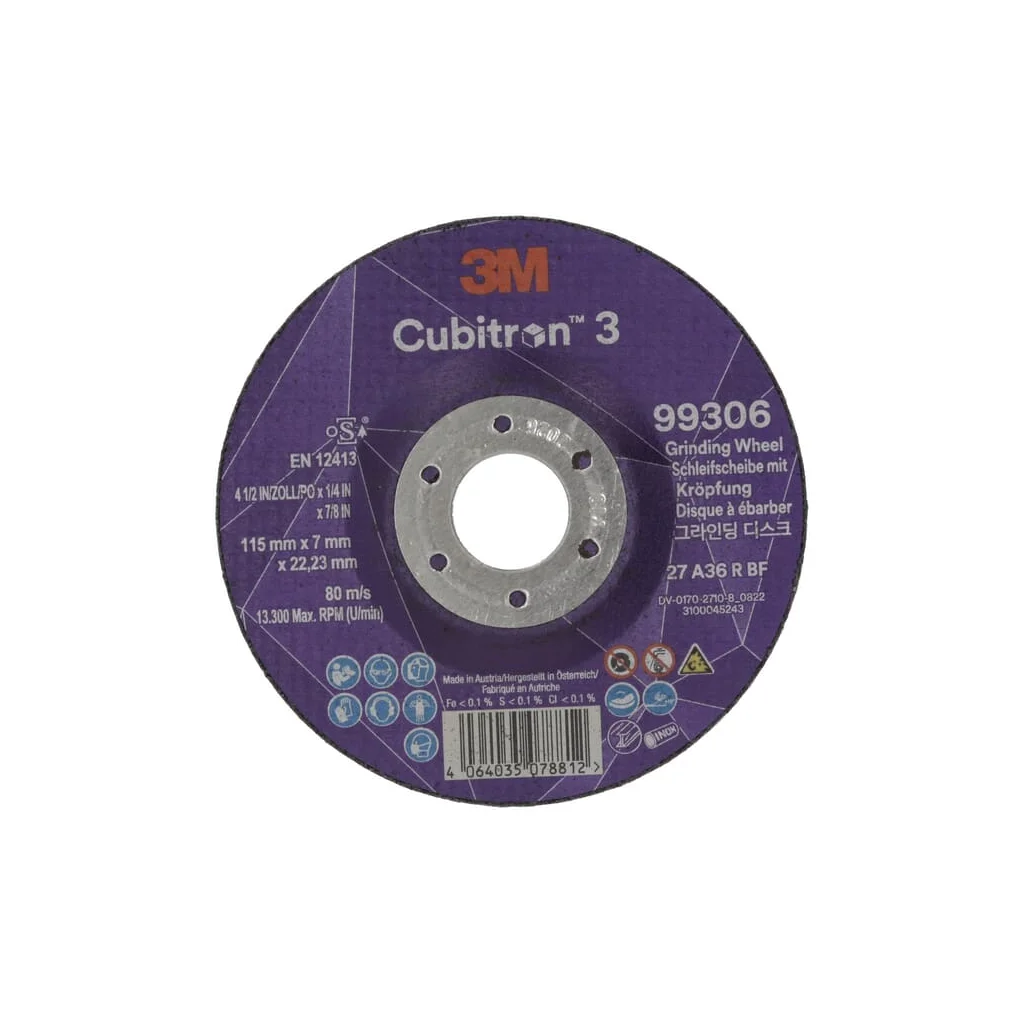 [AMAT2-231978] Disc de debavurare Cubitron 3 115mm 99306