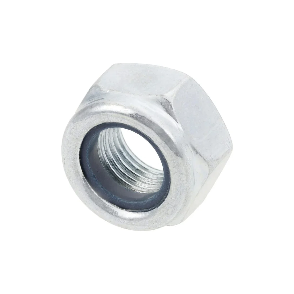 [AMAT2-232303] Piuliță hexagonală autoblocantă joasă cu inserție plastic DIN985 M12x1,25mm oțel zincat grupa 10 Kramp 9851212510