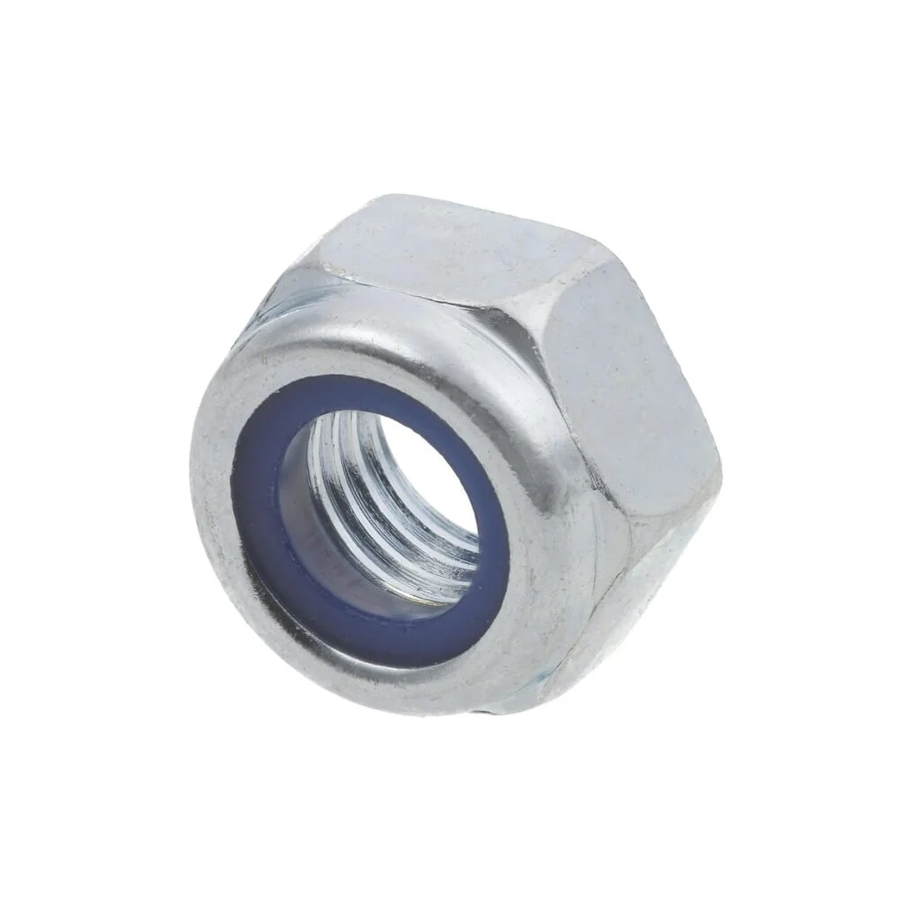 [AMAT2-232576] Piuliță hexagonală autoblocantă joasă cu inserție plastic DIN985 M10x1,25mm oțel zincat grupa 10 Kramp 9851012510