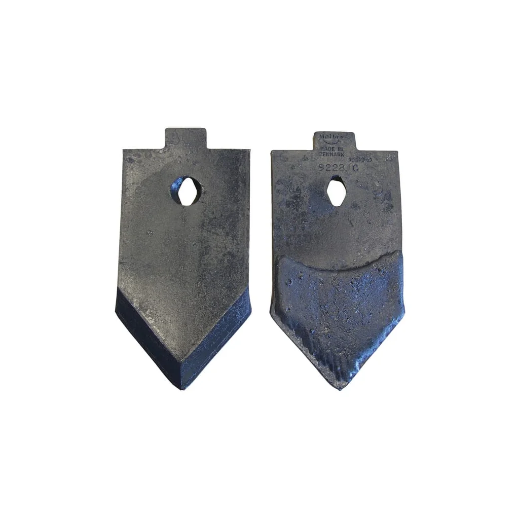 [AMAT2-222885] Brăzdar cultivator 240x120x10mm întărit plat 1 orificiu potrivit pentru Kerner 92281KR