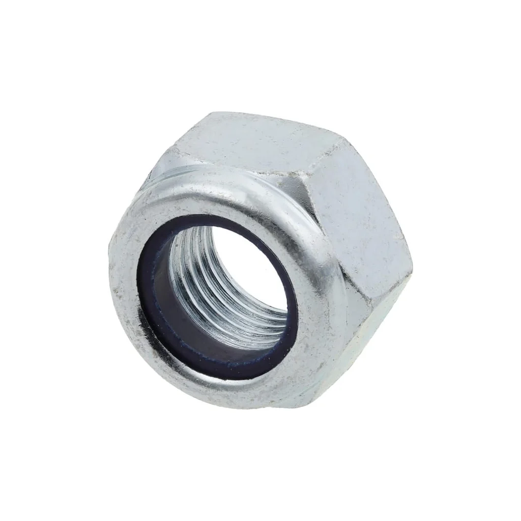 [AMAT2-232777] Piuliță hexagonală autoblocantă joasă cu inserție plastic DIN985 M14x1,5mm oțel zincat grupa 10 Kramp 985141510
