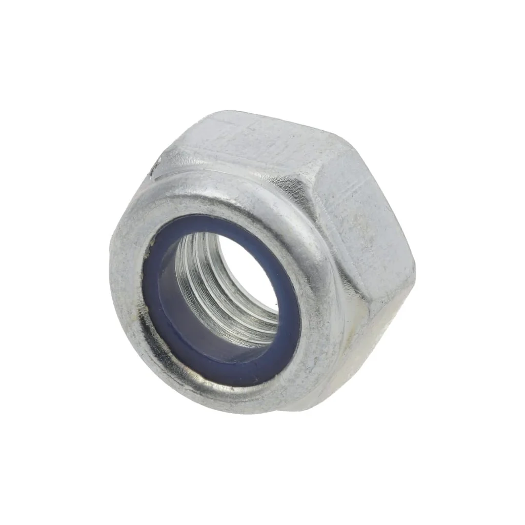 [AMAT2-233101] Piuliță hexagonală autoblocantă joasă cu inserție plastic DIN985 M18x2,5mm oțel zincat grupa 10 Kramp 9851810