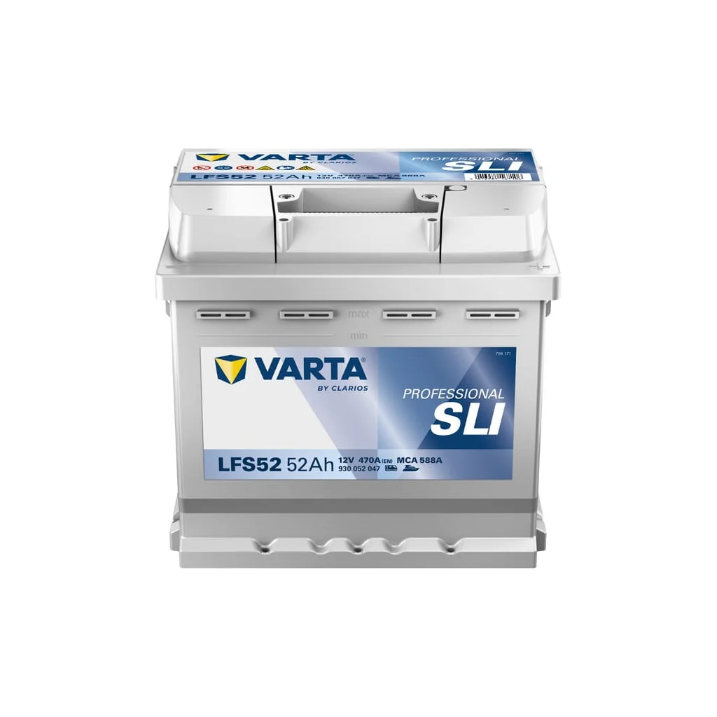 [AMAT2-223509] Baterie 12V 52Ah 470A LFS52 VARTA Professional Starter 930052047