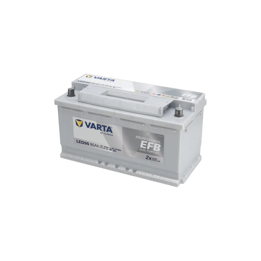 [AMAT2-223836] Baterie 12V 95Ah 850A LED95 VARTA Professional Dual Purpose EFB 930095085