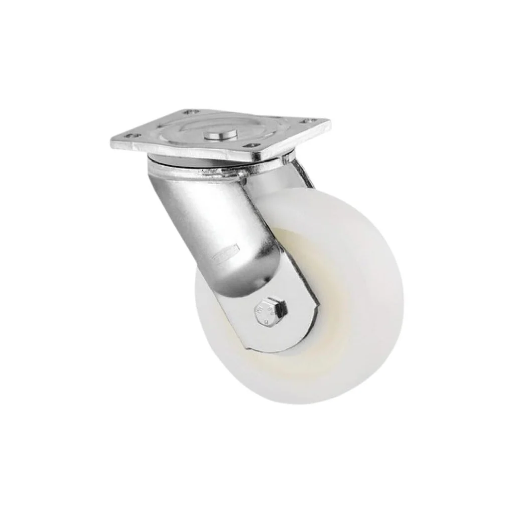 [AMAT2-229457] Roată pivotantă, placă și furcă sudate, galvanizată 9680TOP200P63