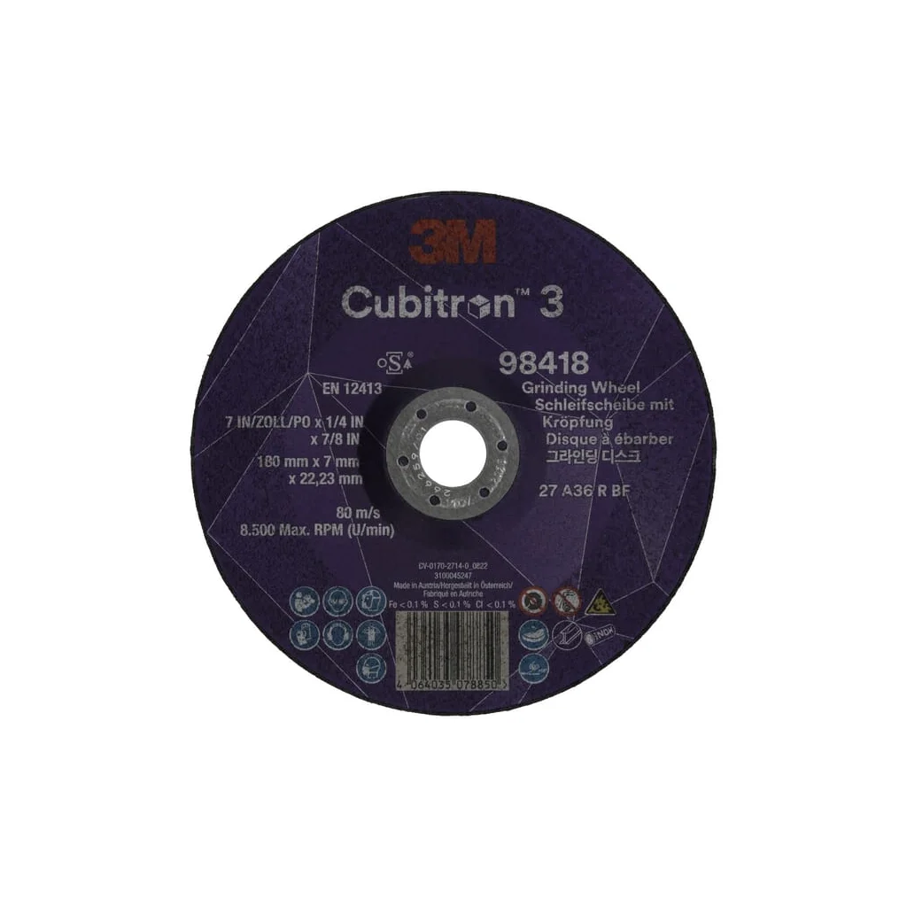 [AMAT2-230387] Disc de debavurare Cubitron 3 180mm 98418
