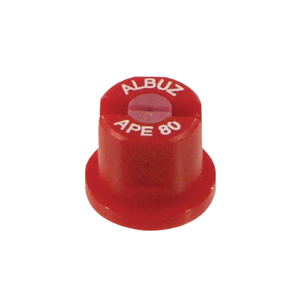 [AMAT2-257221] Duză ventilator plat APE 80° 04 roșie din material ceramic Albuz APE80RED