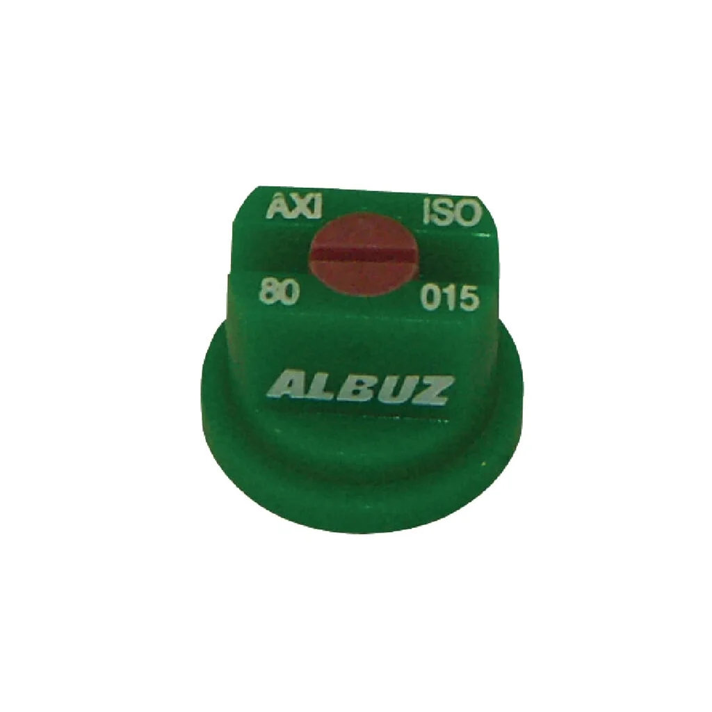 [AMAT2-258127] Duză ventilator plat AXI 80° 015 verde din material ceramic Albuz AXI80015