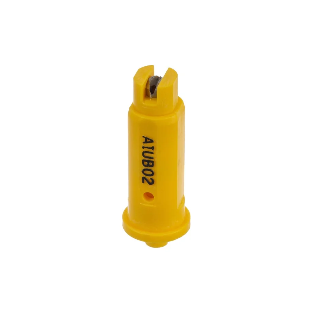 [AMAT2-252170] Duză injecție aer AIUB 110° 02 galbenă din oțel inoxidabil TeeJet AIUB8502VS