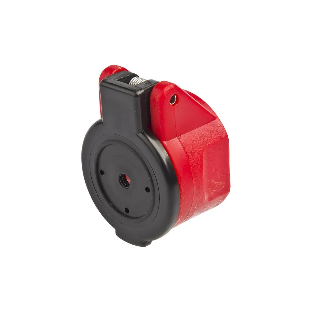 [AMAT2-259753] Carcasă  priză ISO12,5 cu orificiu  - roşu-neagră B328SZ106RT003C1