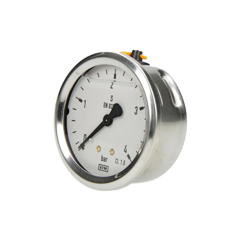 [AMAT2-259828] Manometru cu glicerină Ø63 mm, 4 bar, racord spate 1/4" B711W063004T