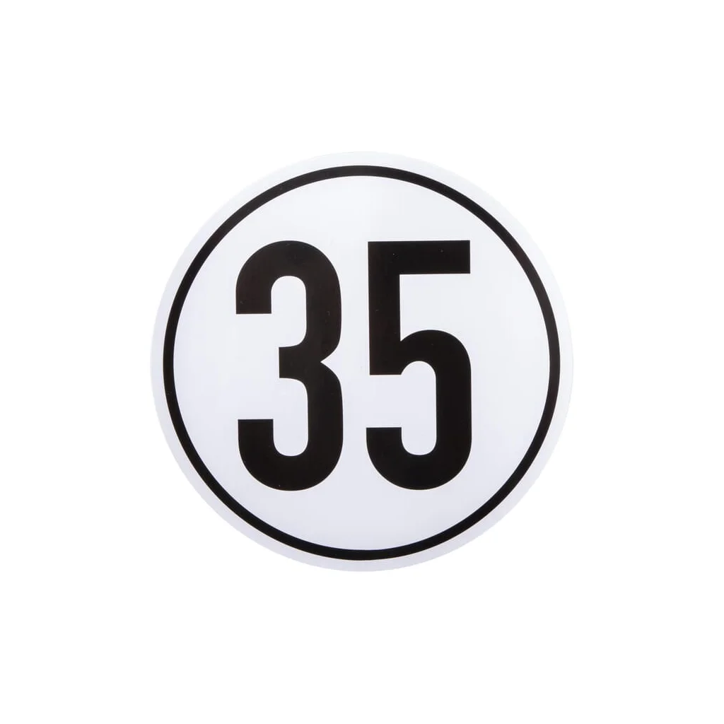 [AMAT2-260169] Plăcuţă indicatoare 35km BF35