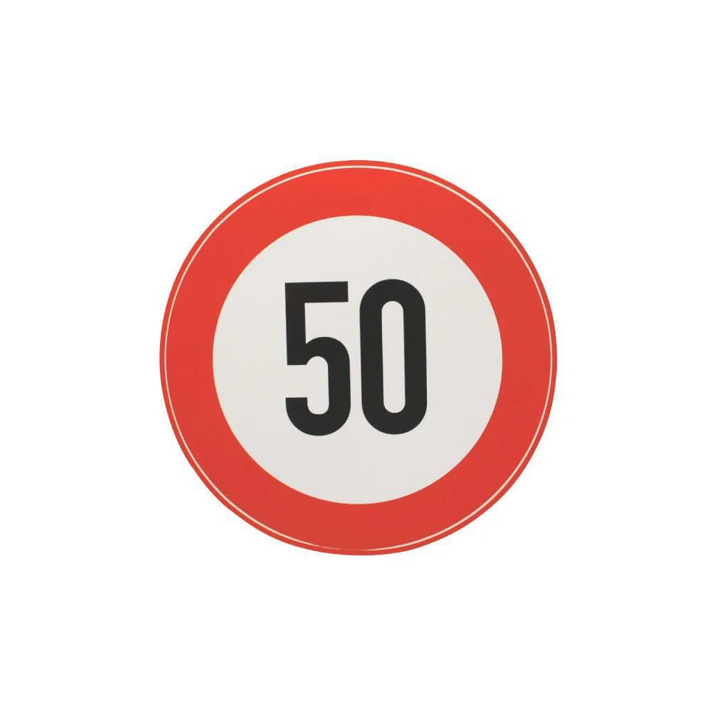 [AMAT2-260389] Autocolant indicator limită de viteză 50km/h Mazon BF50S