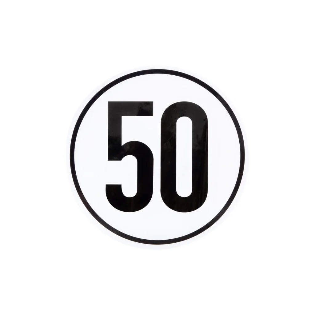 [AMAT2-260665] Plăcuţă indicatoare 50km BF50