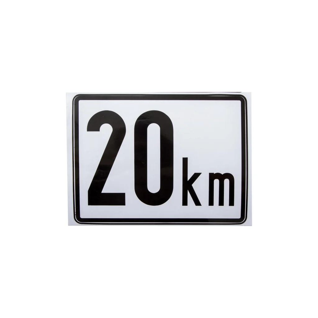 [AMAT2-260750] Plăcuţă indicatoare plastic BF20A