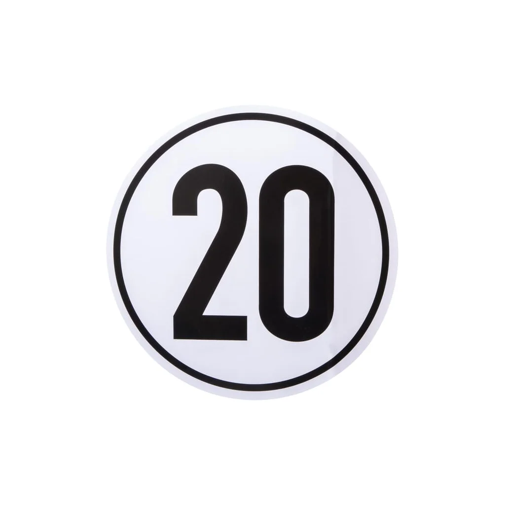 [AMAT2-260797] Plăcuţă indicatoare 20km BF20