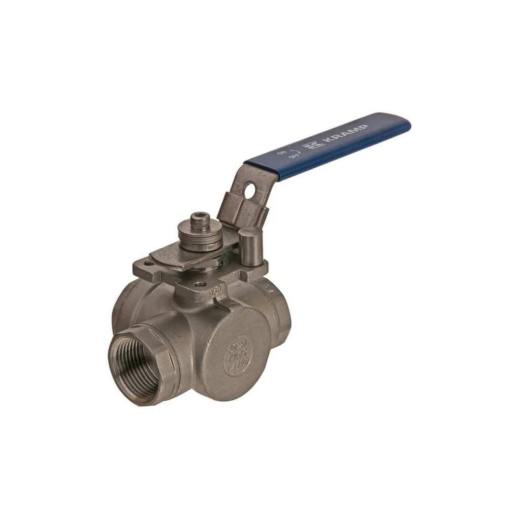 [AMAT2-262419] Robinet cu bilă 3 căi L 1" oțel inoxidabil BV3L1FSS