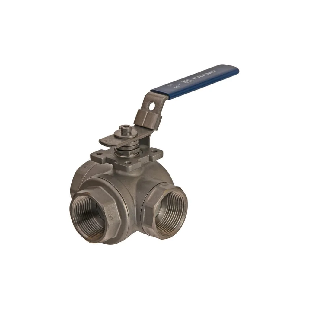 [AMAT2-262842] Robinet cu bilă 3 căi L 1 1/4" oțel inoxidabil BV3L114FSS