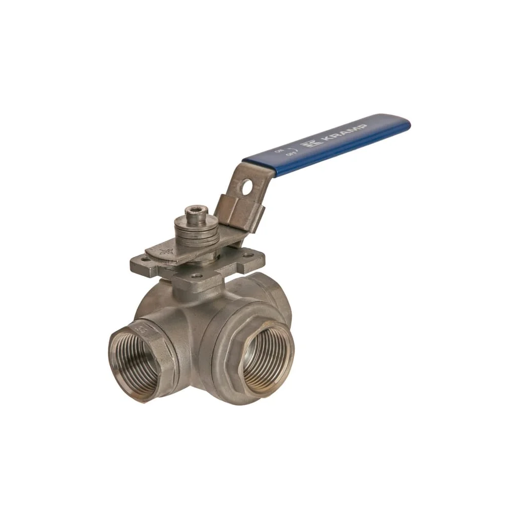[AMAT2-263113] Robinet cu bilă 3 căi T 1" oțel inoxidabil BV3T1FSS