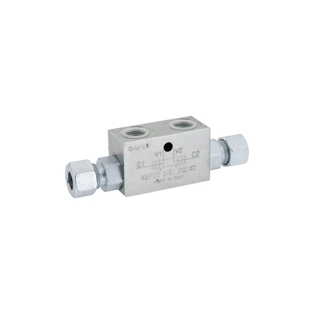 [AMAT2-263746] Supapă de retur cu comandă geamănă VBPDE-2, G3/8" - M18 x 1,5 12L C056V0110