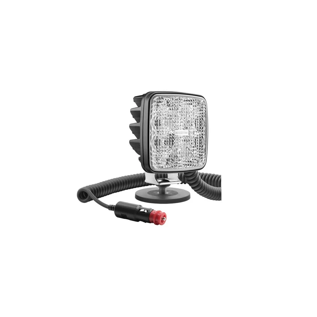 [AMAT2-271479] Lampă de lucru LED cu comutator R23 22W 1600lm pătrată 12-24V 105x105x50mm flux larg Wesem CRK2B5429002