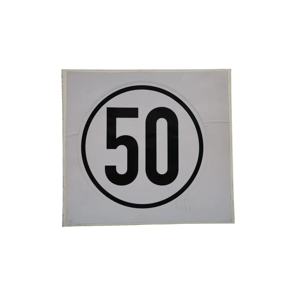 [AMAT2-248338] Autocolant 50 Km/H AC838964