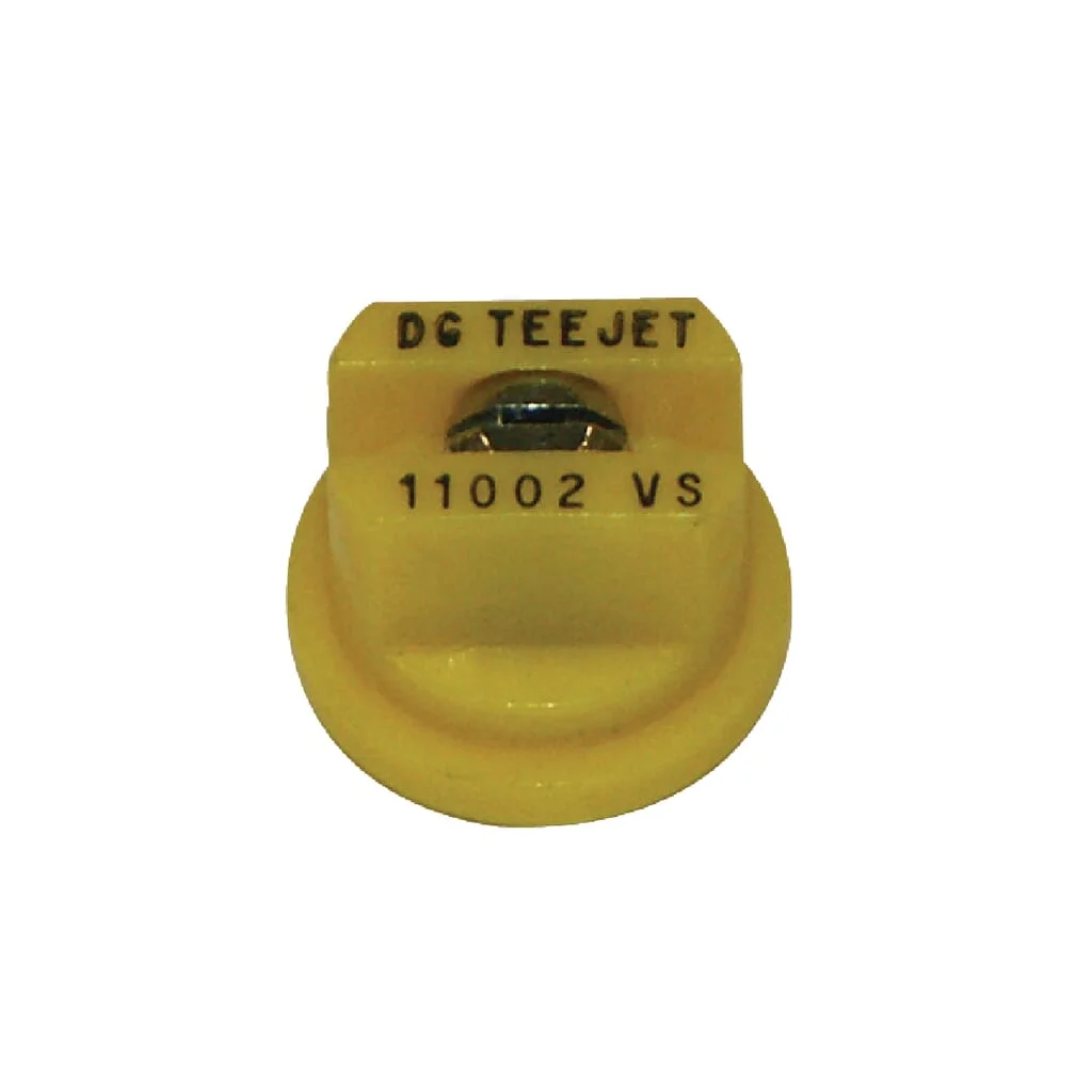 [AMAT2-276928] Duză ventilator plat DG 110° 02 galbenă din oțel inoxidabil TeeJet DG11002VS